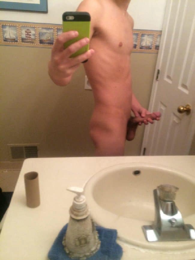 Hard Cock Selfie
