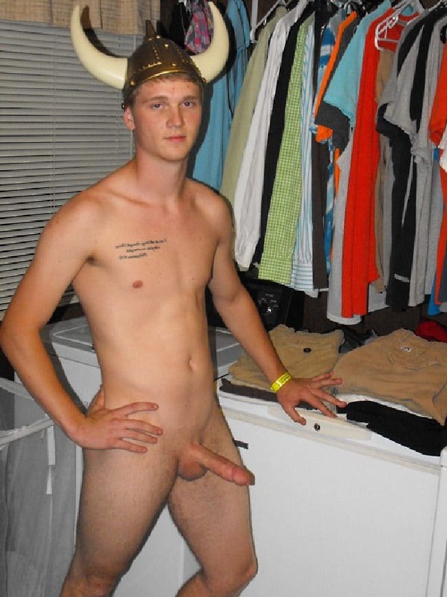 Nude Boy Hard Cock